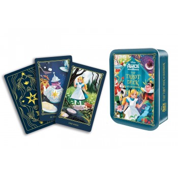 Alice in Wonderland kišeninio dydžio Taro kortos Insight Editions